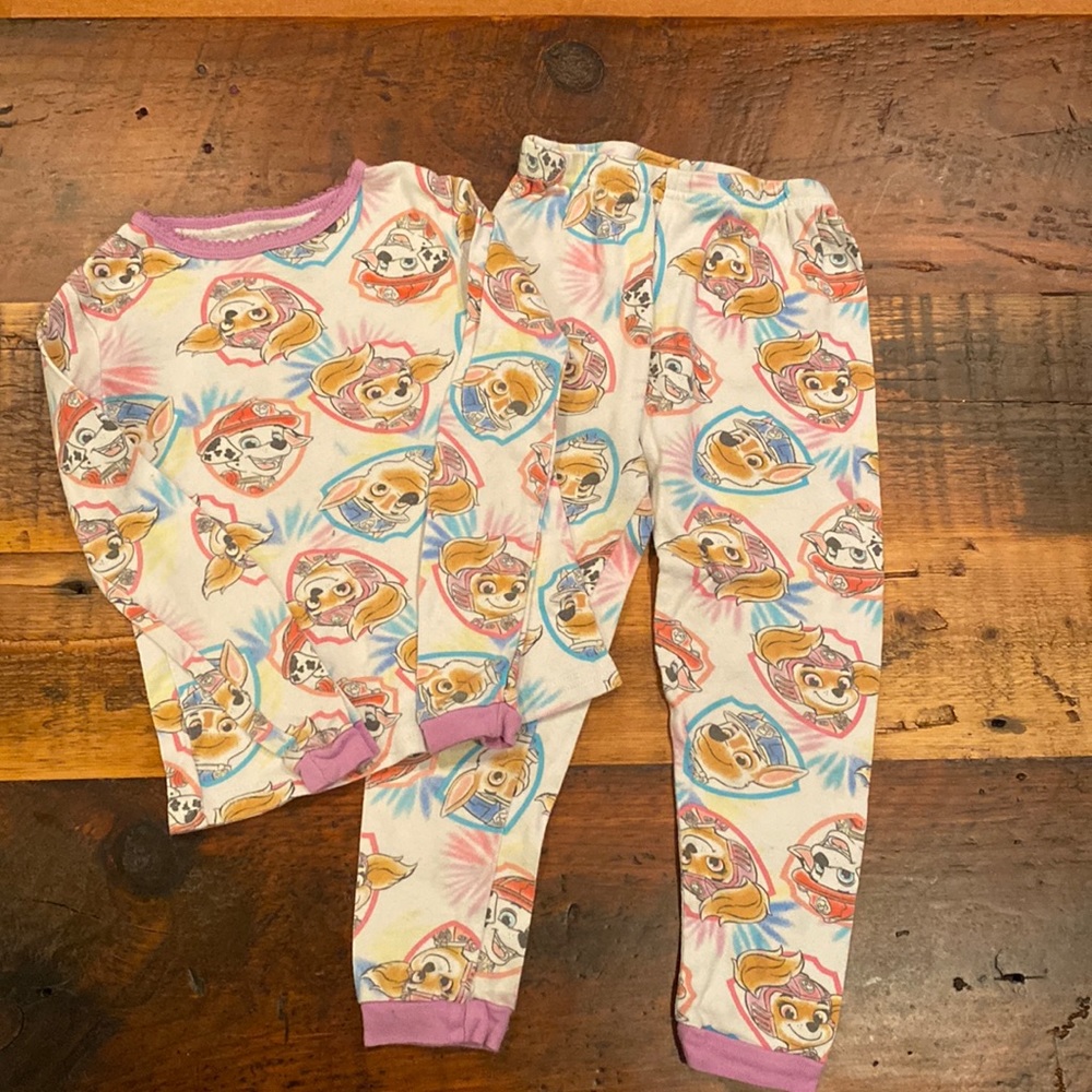 Paw patrol toddler pajama set